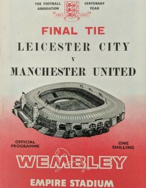 1963 FA Cup Final  Leicester City v Manchester United