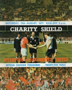 1977 Charity Shield  Liverpool v Manchester United