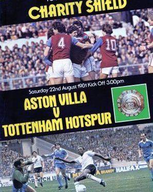 1981 Charity Shield  Aston Villa v Tottenham Hotspur