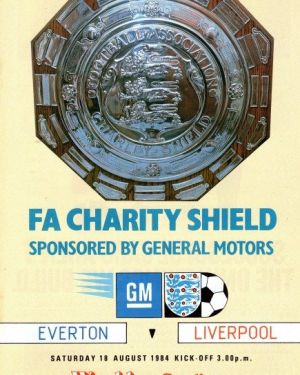 1984 Charity Shield  Everton v Liverpool