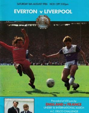 1986 Charity Shield  Everton v Liverpool