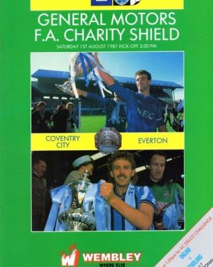 1987 Charity Shield  Coventry City v Everton