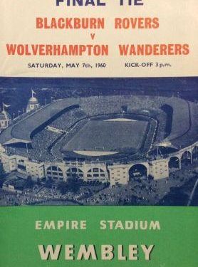 1960 FA Cup Final  Blackburn Rovers v Wolverhampton Wanderers