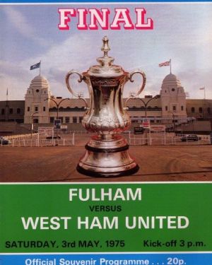 1975 FA Cup Final  Fulham v West Ham United