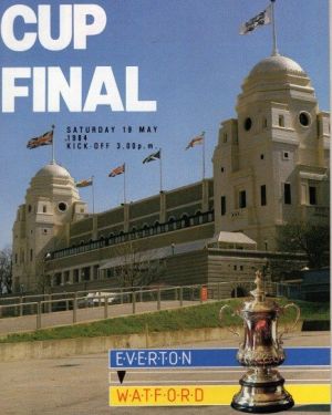 1984 FA Cup Final Everton v Watford