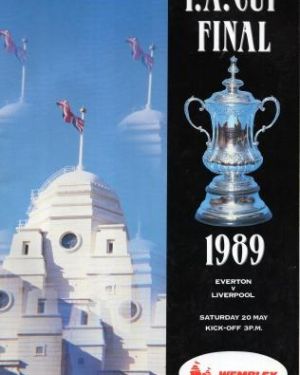 1989 FA Cup Final Programme Everton v Liverpool