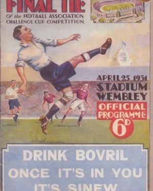 1931 FA Cup Final (Reprint) Birmingham City v West Bromwich Albion