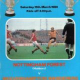 1980 League Cup Final  Nottingham Forest v Wolverhampton Wanderers