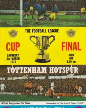 1973 League Cup Final  Norwich City v Tottenham Hotspur