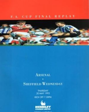 1993 FA Cup Final Replay Arsenal v Sheffield Wednesday