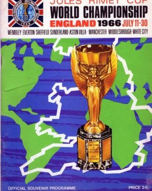 1966 World Cup Final Tournament Brochure