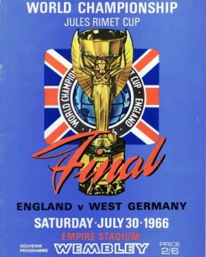 1966 World Cup Final Programme (Reprint) England v West Germany