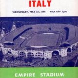 england v italy 1959