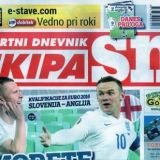 slovenia v england newspaper