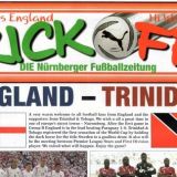 trinidad v england kick off