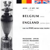 belgium v england 1967
