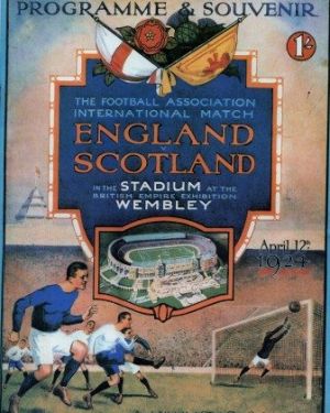 1924 England v Scotland (Reprint)