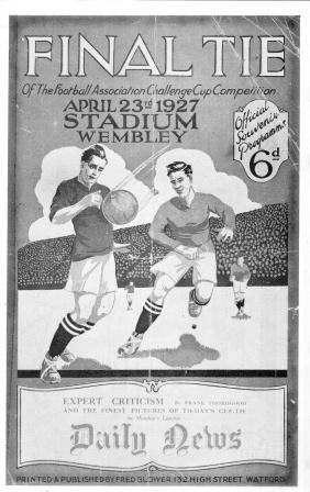 1927 fa cup final reprint